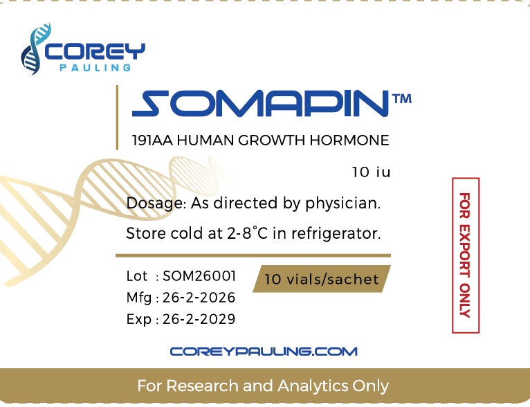 Somapin sachet label