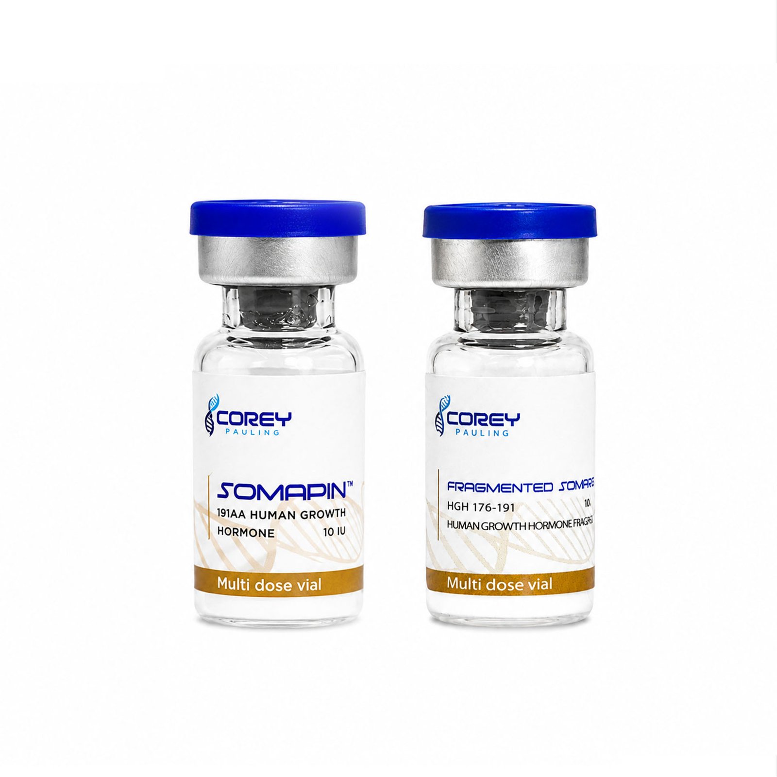 Recombinant human growth hormone research illustration